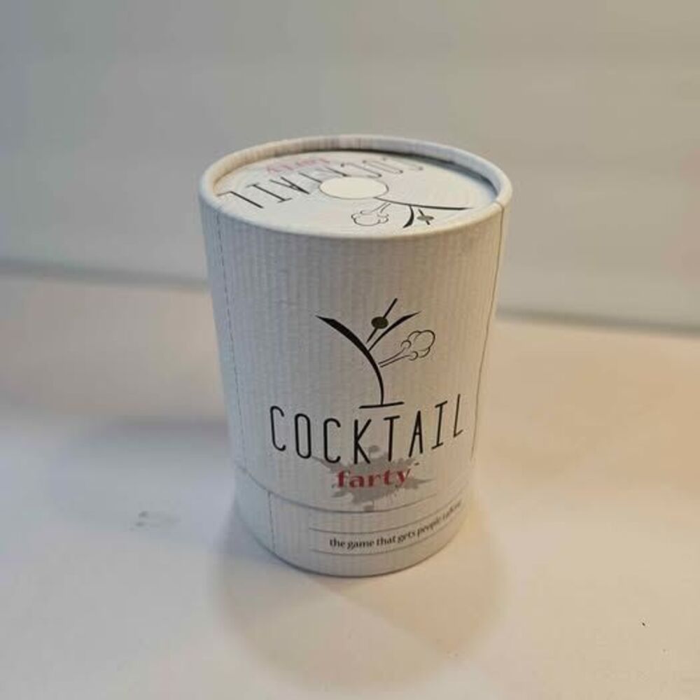 Brew-ha card game with container